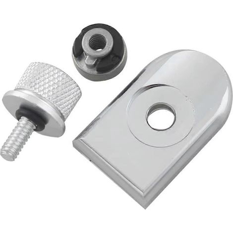 Kit de fixation pour garde-boue arrière, vis de fixation et cache-boulon de selle pour Harley Sportster XL 883 1200 Dyna Softail Touring (1/5)