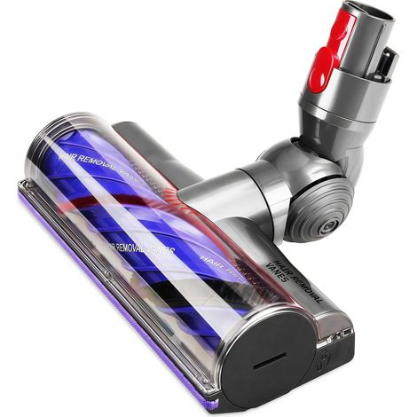 Anti-Verwicklungs Bodenbürste Kompatibel mit Dyson V7 V8 V10 V11 V15 Staubsauger, Ersatzteile Bürstenkopf mit Direktantrieb, für Hartboden und Teppiche (1/5)