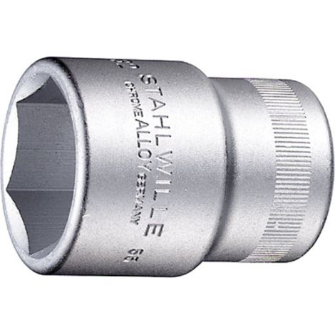 Stahlwille 55 24 05010024 Außen-Sechskant Steckschlüsseleinsatz 24 mm 3/4" (20 mm) (1/2)