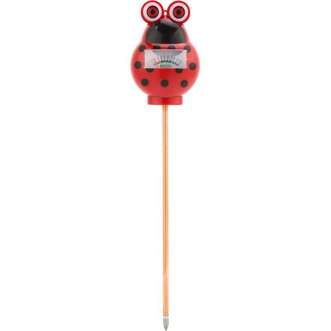 Misuratore Umidità e pH Terreno – Sonda in Metallo 17,7cm, Senza Batterie, Design Elegante in ABS – Ideale per Giardino, Serra e Prato (1/5)