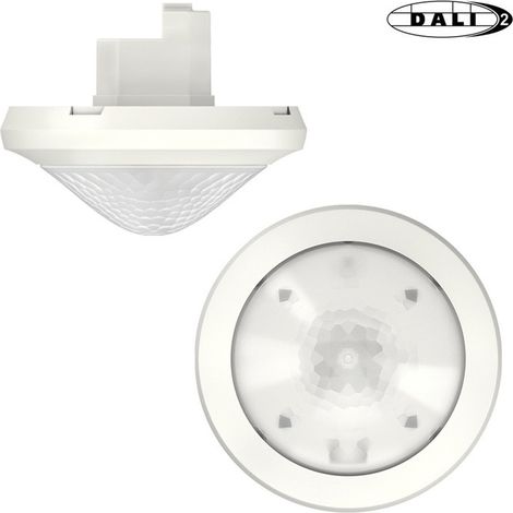 Détecteur présence encastré theRonda P 360° DALI 1 canal plafond blanc IP54 (2080040)