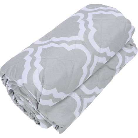 Couverture de pique-nique extérieure XXL 190x150cm tapis pliable antidérapant pour camping randonnée plage pelouse - Gris (1/5)