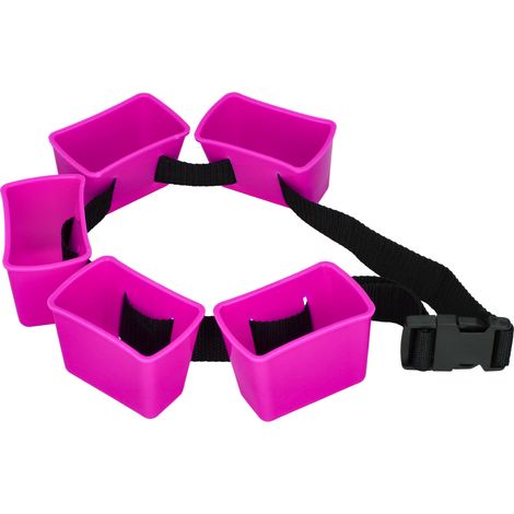 Cintura di resistenza per sport acquatici con coppe di sicurezza, colore rosa AS193268