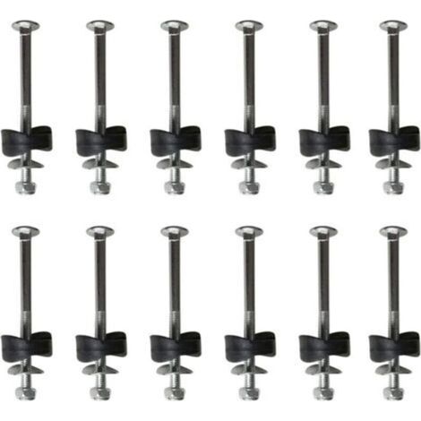 Lot de 12 entretoises de trampoline avec vis pour fixer le trampoline Accessoires de rechange pour trampoline