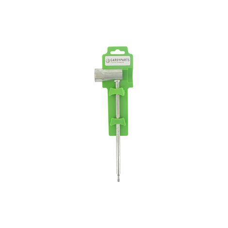Zündkerzenschlüssel für Stihl mit 27er Torx-Spitze. Größe: 19 mm.