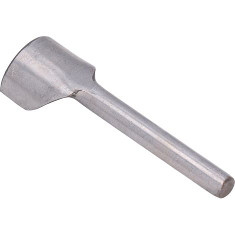 Outil de poinçonnage semi-circulaire, poinçon incurvé en acier pour embouts de ceinture, artisanat du cuir 30 mm (1/5)