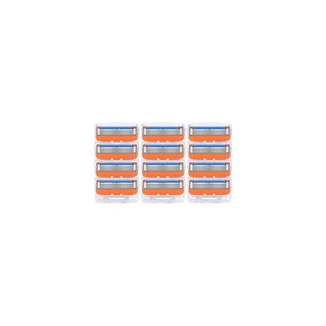 rasoir electriques hommes-Lames de rechange pour rasoir Gillette Fusion 5 lames (paquet de 12) (1/3)