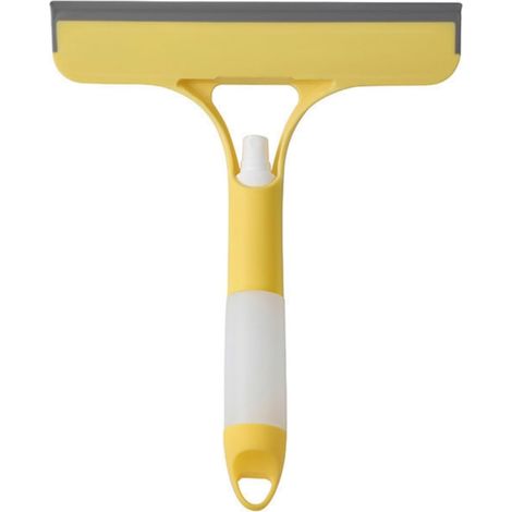 Grattoir de nettoyage de vitres 3 en 1, nouvelle raclette de douche 2025, combine raclette, brosse et vaporisateur en un seul produit, pour miroirs, vitres de voiture, murs carrelés, facile à nettoyer