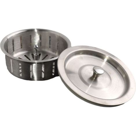 Panier égouttoir pour évier de cuisine, panier égouttoir pour bac à légumes, passoire en acier inoxydable, panier égouttoir, entonnoir (1/3)