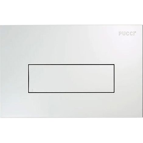 Placca per cassetta incasso Pucci Eco Monotasto Linea Mod. 2014 80130660 (1/4)