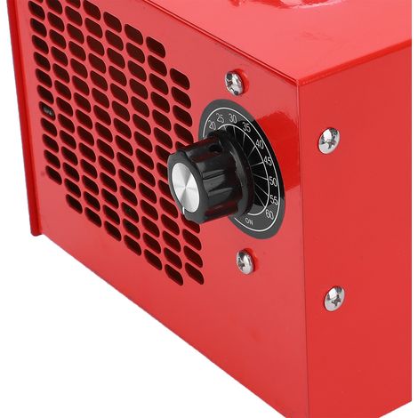 Leistungsstarker Ozongenerator, rot, mit Timer, europäischer Standard, 220 V, 10 g/h (1/5)
