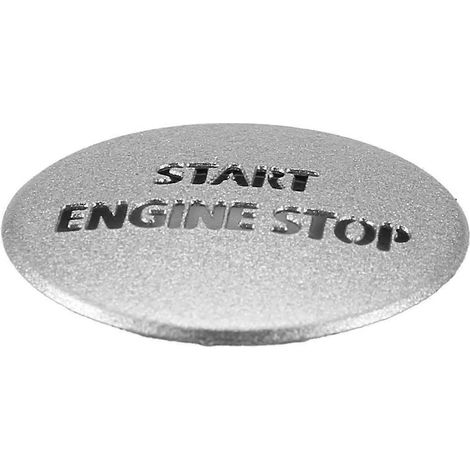 Cache autocollant pour bouton-poussoir de démarrage/arrêt moteur pour LR4 Discovery 4 et Land Rover Range Rover Sport (1/4)