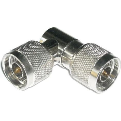 Adattatore con spina N / Connettore angolare con spina N