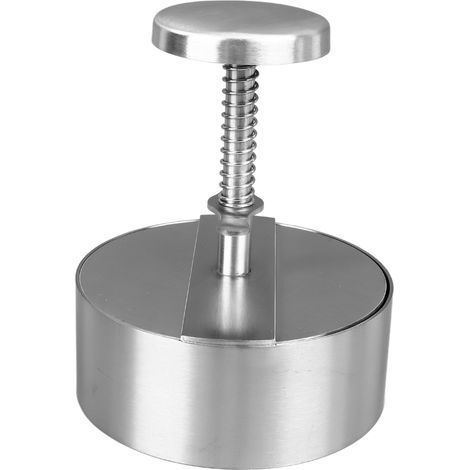Hamburgerpresse, Patty-Form, Edelstahl 304, Burgerpresse, Küchenhelfer, 11,4 cm (1/5)