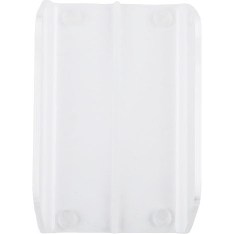 Dual Compartment Clear Acrylic Desk Organizer For Bills And