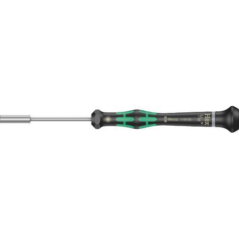 Wera 2069 Elektronik- u. Feinmechanik Steckschlüssel-Schraubendreher Schlüsselweite (metrisch): 4.8