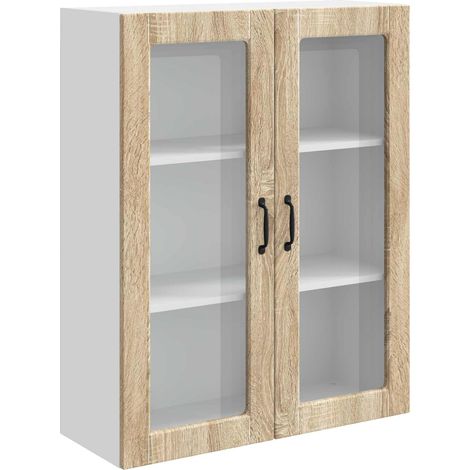 Maison Exclusive - Panel de lavaplatos Kalmar Roble Sonoma 80 x 3
