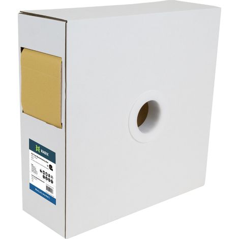 Papier abrasif en rouleau à dos mousse - Radix - Pro - 25 m x 114 mm - P120 (1/2)