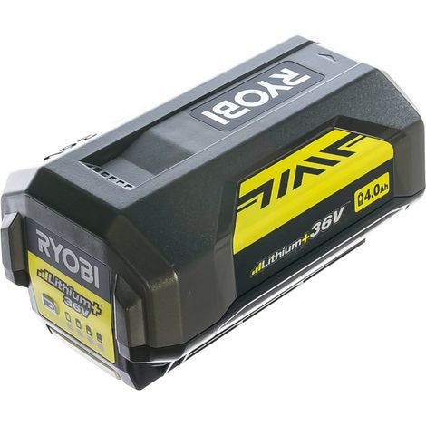 RYOBI - 1 batteria al litio+ da 36 V compatibile con tutti gli utensili da giardino Max Power da 36 V - 4,0 Ah - Gestione carica/scarica individuale delle celle e regolazione dell'energia - BPL3640D2 (1/3)