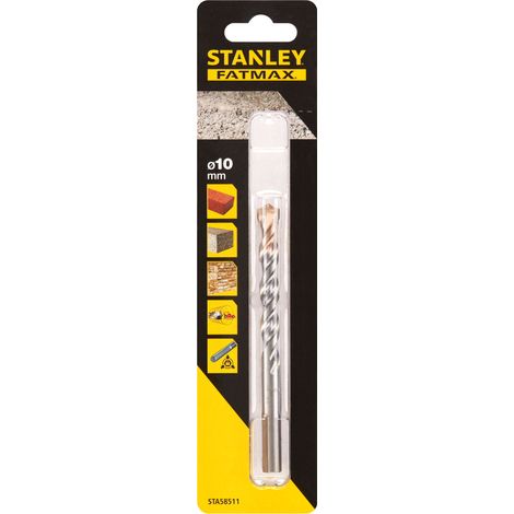 Broca para piedra con vástago de 3 cara 10x120mm  STY-STA58511-QZ