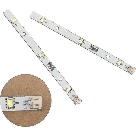 2 bandes LED pour réfrigérateurs-congélateurs Rongsheng Hisense Logik MDDZ-162A 1629348