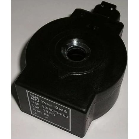 Träger 22-60734-00 – Bobine Typ DM3 12 V DC – Supra/Zephyr/Maxima/Xarios/Vieto/Neos
