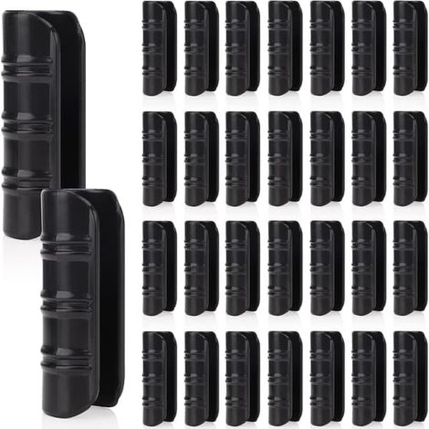 Filiyano-Lot de 30 colliers de serrage noirs pour tuyaux, adaptés aux abris de jardin, aux structures de serres et aux films plastiques. Outils de (1/5)