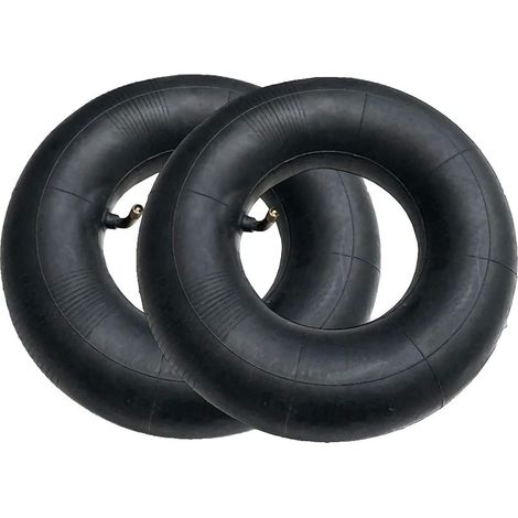 2 Pneus Chambre À Air 4.10/3.50-4" – Pour Diable Chariot Jardin Tondeuse (1/5)