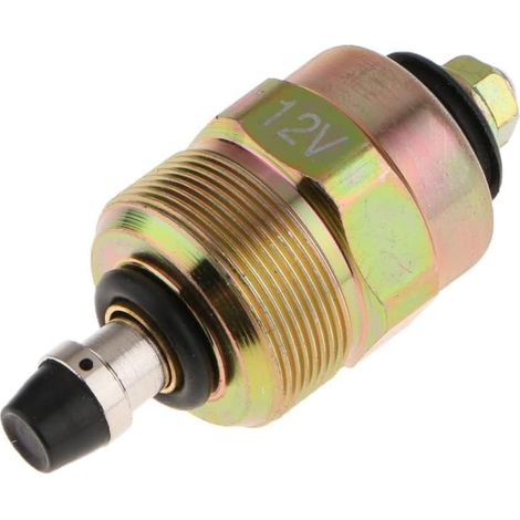 Électrovanne d'arrêt de carburant, compatible avec les camions diesel 1989-1993 avec moteur 12 V 5,9 L (1/5)