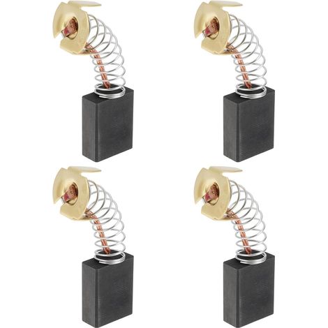 2 Paires de Balais de Charbon pour Scie à Onglets 6,5 × 13,5 × 17,5 Mm Compatibles avec R255SMS (1/5)