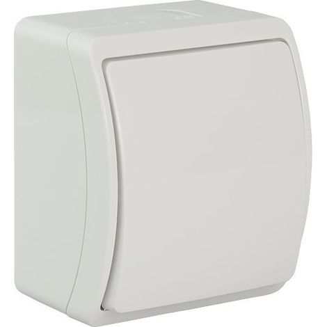Interruttore unipolare Koala IP44 bianco VW 151-01 61.301