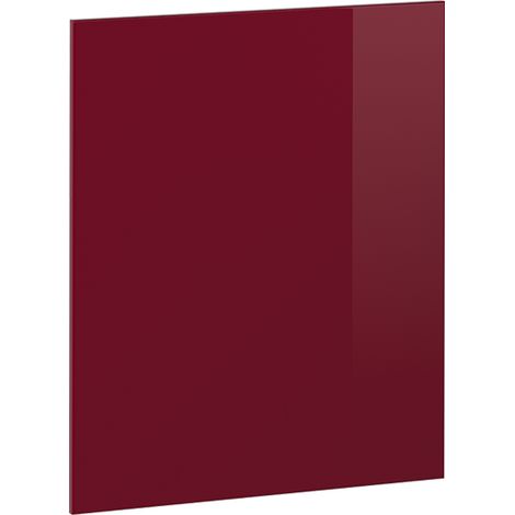 Façade de cuisine R-Line, Rouge brillant, 59.6x71.3cm façade de meuble pour meuble four mi-hauteur, Vicco (1/5)