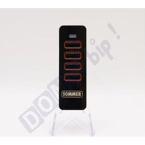 Émetteur de télécommande Sommer 4018 à 4 canaux 868 MHz pour portes de garage et portails (1/5)