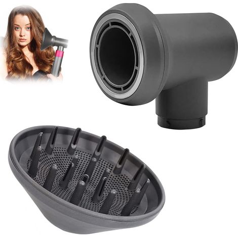 Lntyq Universal-Haartrockner-Diffusor für Dyson Airwrap Styler, um den Lockenstab für Dyson Airwrap Styler in einen Haartrockner zu verwandeln (1/5)