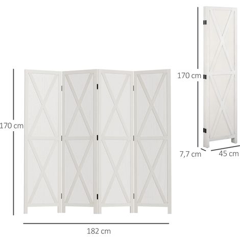 Cloison amovible, ses dimensions généreuses vous offriront un supplément, dim. 182L x 170l x 1.8H cm (1/5)