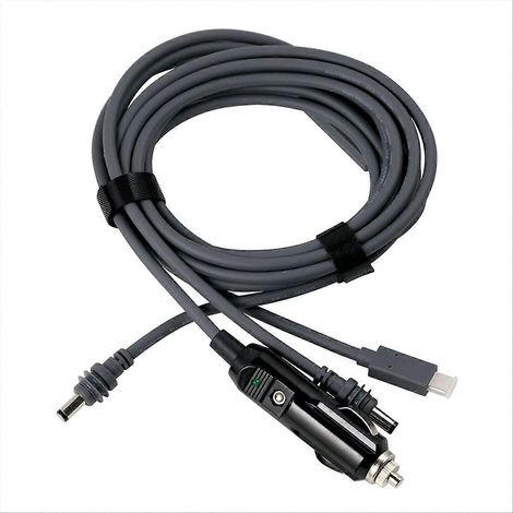Câble d'alimentation mini CC TYPE-C pour chargeur de voiture, 10 mètres (1/5)