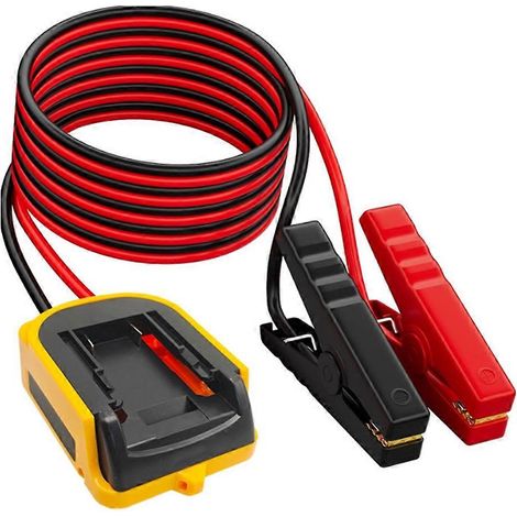 Adaptateur de démarrage pour batterie Li-Ion Dewalt 20V, câble de démarrage d'urgence pour voiture (1/5)