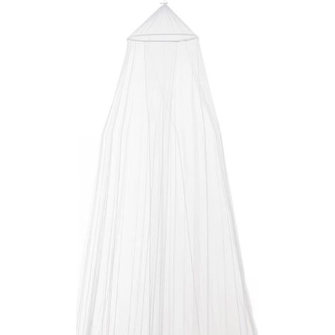 Moustiquaire de Lit Polyester Blanc