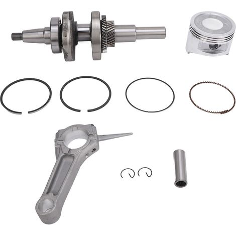Kit de bielle de Piston de moteur, goupilles de vilebrequin en métal, ensemble de tiges résistantes à l'usure pour GX390 13 HP. (1/4)