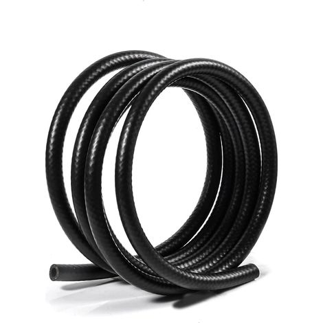 3m Ø 5mm Tuyau de Carburant Conduite de Carburant 1/5 Inch Tuyau de Carburant Tuyau d'Essence pour Moteur, Voiture, Tracteur, Petits Moteurs (1/5)
