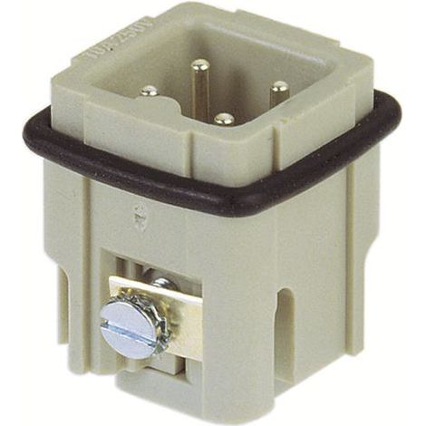 Embout de connecteur RS PRO, 4 contacts , 10A, Mâle ( Prix pour 1 )