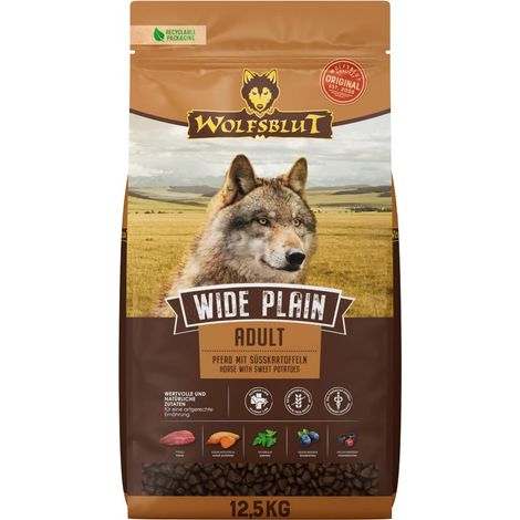 Croquettes pour chien Wolfsblut WB784653, 12,5 kg, saveur Patate douce