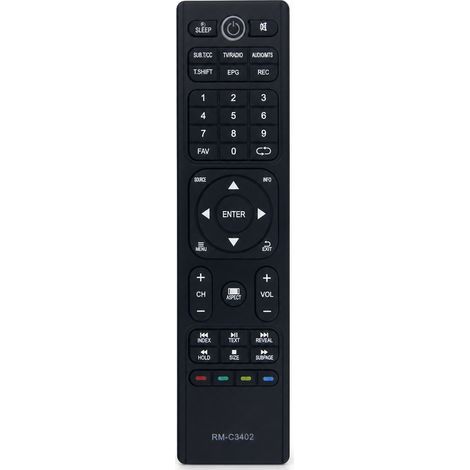 Telecomando TV Compatibile con JVC RM-C3402 per LT-32N370A (1/5)
