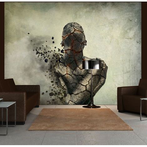 Papier peint explosion interne - 350 x 270 cm (1/4)