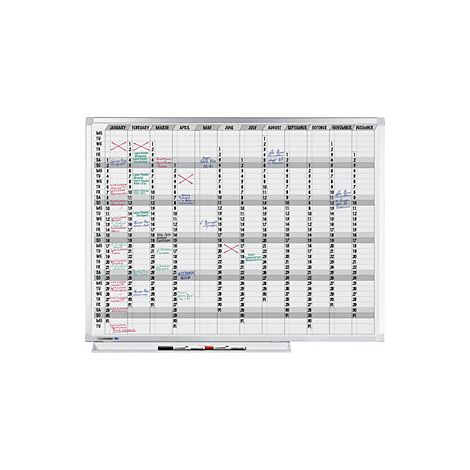 Legamaster  Lavagna per planning annuale Professional  con