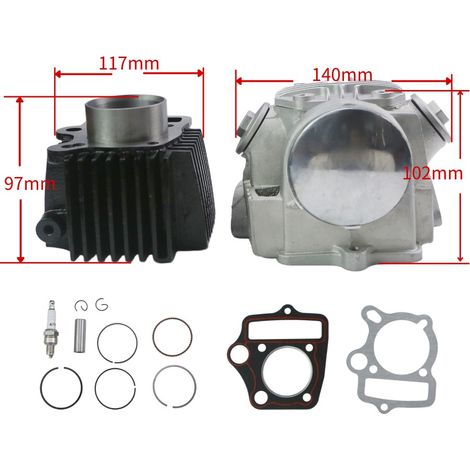 Jialing XR70/ATC70 70CC Zylinderkit JH70 ATC70 C70 TRX70 CRX70 (1/4)