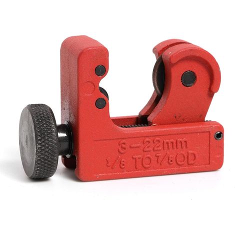 Mini-coupe-tube (Ø 3–22 mm / 1/8"–7/8") – Convient pour les tubes en cuivre, laiton, aluminium et acier à paroi mince  070640E (1/5)