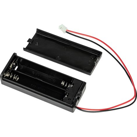 Joy-it COM-BF2xAAA Batteriehalter 2x Micro (AAA) (L x B x H) 53 x 25 x 13 mm (1/3)
