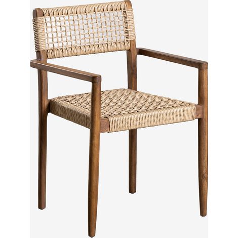 Sedia da giardino in legno di teak Orebro SKLUM            