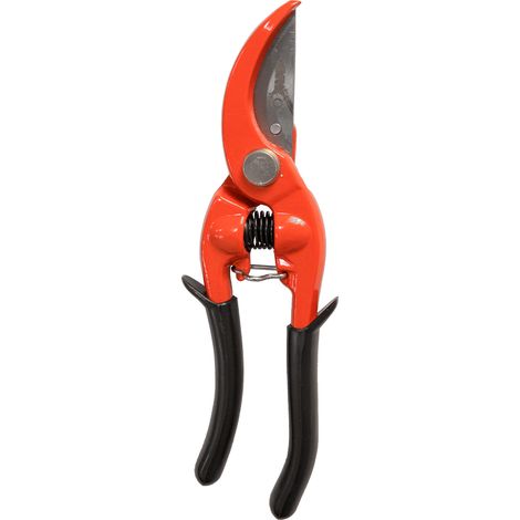 Bricoferr Sécateur d'élagage traditionnel manche gainé 8'' (1/2)